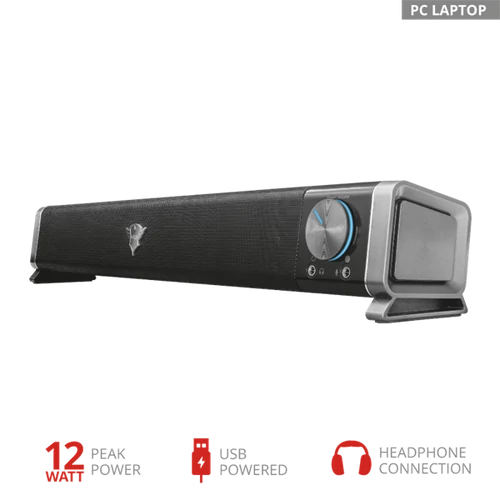 TRUST Hangszórópanel asztali számítógéphez és televízióhoz 22209 (GXT 618 Asto Sound Bar PC Speaker) Trust