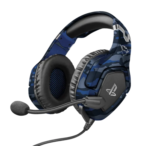 TRUST Gaming mikrofonos fejhallgató PS4™-hez 23532 (GXT 488 Forze-B PS4 Gaming Headset PlayStation® - blue) Trust