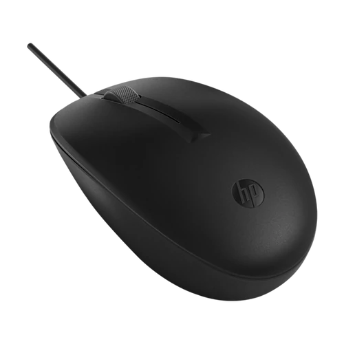 HP vezetékes lézer egér 128 - fekete HP BPS ATTACH
