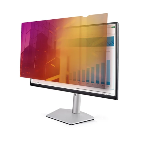 27-INCH GOLD PRIVACY SCREEN .