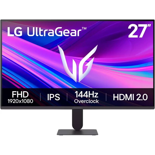 LG gaming monitor 27" 27G411A-B, 1920x1080, 16:9, 250cd / m2, 5ms, HDMI / DisplayPort, 144Hz LG