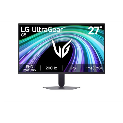 LG IPS 200Hz Gaming monitor 27" 27G523B, 1920x1080, 16:9, 300cd / m2, 1ms, 2xHDMI / DisplayPort LG