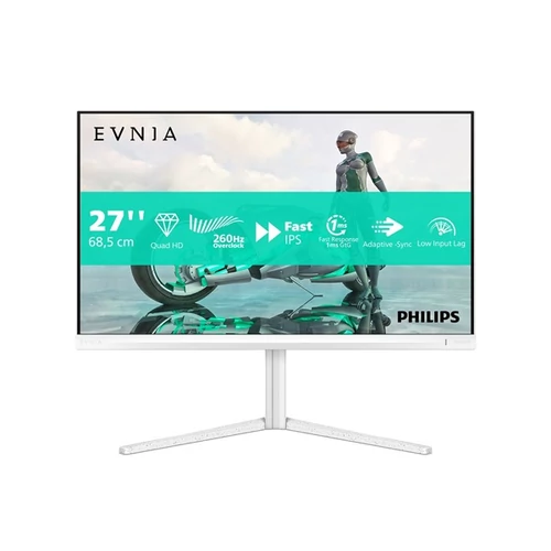 PHILIPS IPS Gaming 260Hz monitor 27" 27M2N3501PA / 00, 2560x1440, 16:9, 300 cd / m2, 0,3ms, HDMIx2 / DisplayPort Philips