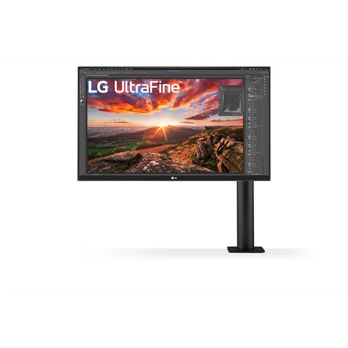 LG IPS monitor 27" 27UN880P-B 3840x2160, 16:9, 350cd / m2, 5ms, 2xHDMI / DisplayPort / USB-C / 2xUSB, Pivot, hangszóró LG