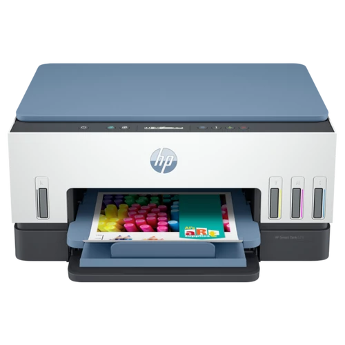 HP Tintasugaras MFP NY / M/S  Smart Tank 675 tintatartályos multifunkciós nyomtató, USB / Wlan A4 12lap / perc(ISO), kék