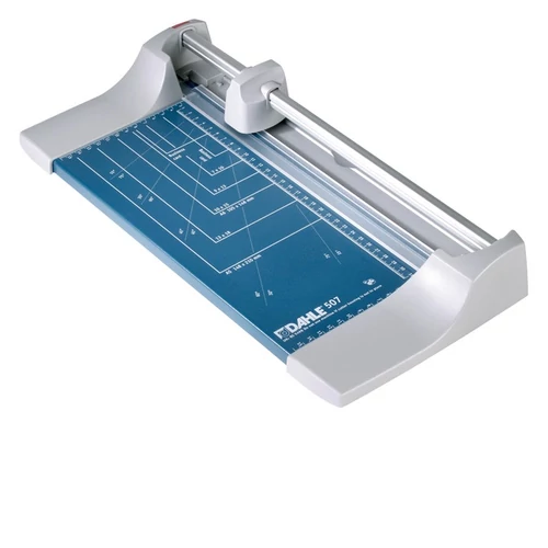 DAHLE Papírvágó 507, körkéses, A4, 8 lap (70gr) - (Practical entry-level trimmer for hobby use)