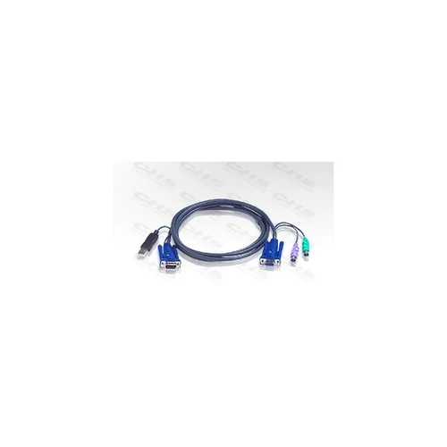 ATEN KVM Console kábel PS / 2 -USB switch-hez 2 m ATEN
