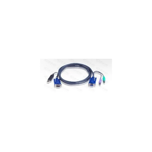 ATEN KVM Console kábel PS / 2 - USB switch-hez 3 m ATEN