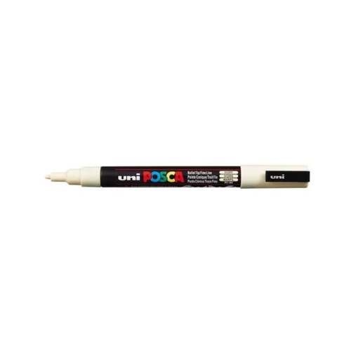 UNI POSCA Marker Pen PC-3M Fine - Ivory UNI