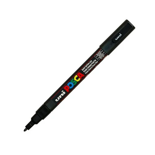 UNI POSCA Marker Pen PC-3M Fine - Black UNI