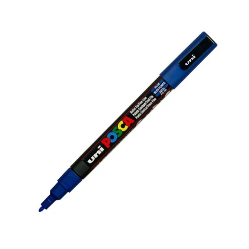 UNI POSCA Marker Pen PC-3M Fine - Blue UNI