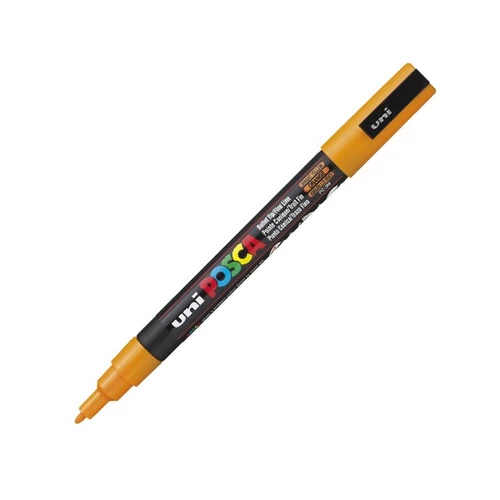 UNI POSCA Marker Pen PC-3M Fine - Bright Yellow UNI