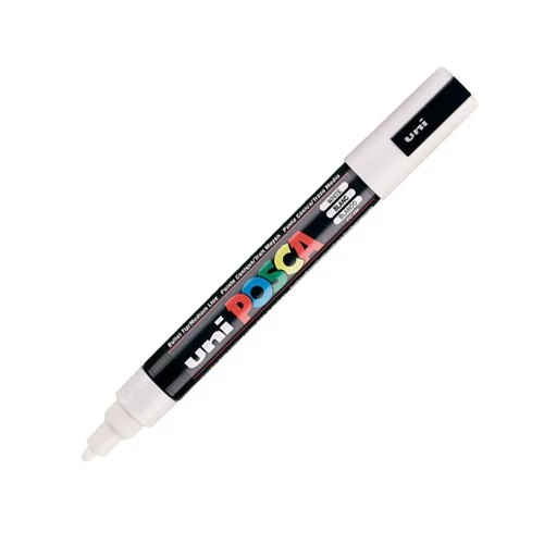 UNI POSCA Marker Pen PC-5M Medium - White UNI