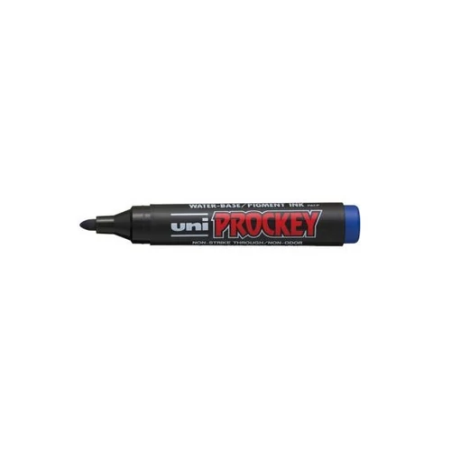 UNI Prockey Marker Pen Medium Bullet Tip PM-122 - Blue UNI