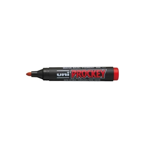 UNI Prockey Marker Pen Medium Bullet Tip PM-122 - Red UNI