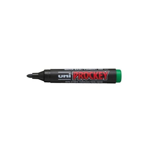 UNI Prockey Marker Pen Medium Bullet Tip PM-122 - Green UNI