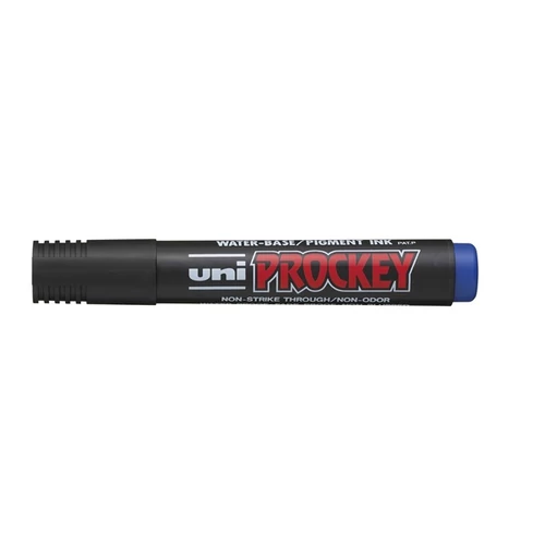 UNI Prockey Marker Pen Medium Chisel Tip PM-126 - Blue UNI