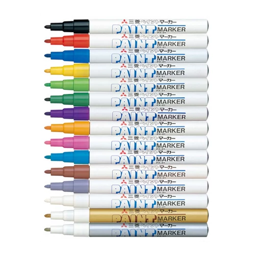 UNI Paint Marker Pen Fine PX-21 - Silver UNI