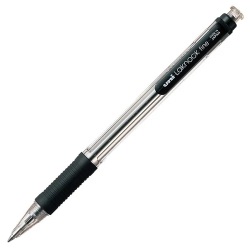 UNI Laknock SN-101 Ballpoint Pen - Black UNI
