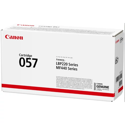 Canon CRG057 Toner Black 3.100 oldal kapacitás Canon