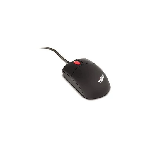 LENOVO Vezetékes egér, Travel Mouse, Optikai, USB, PS / 2, fekete