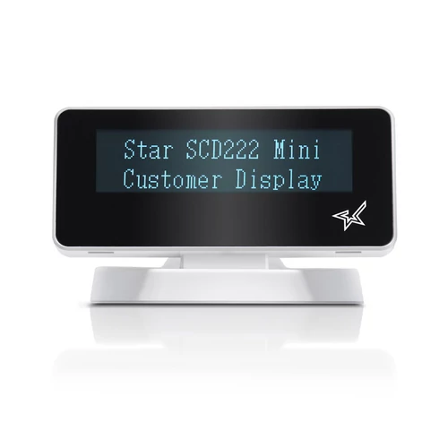 CUSTOMER DISPLAY SCD222U WHITE ONLY FOR USE WITH MPOP