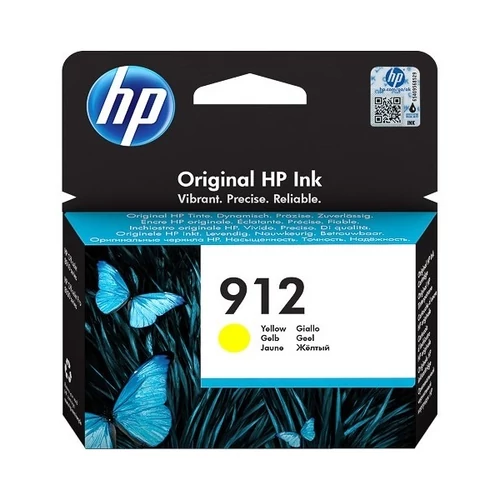 HP Patron 3YL79AE (HP No912) Officejet, sárga, 315 / oldal