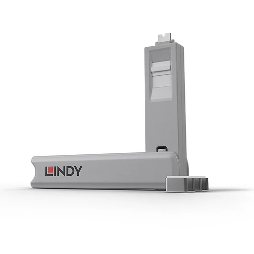 LINDY USB Type C Port Blocker, white