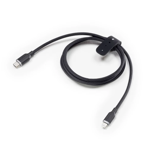MOPHIE-ACCESSORIES-CABLES-USBC TO LIGHTNING-2M-BLACK-BRAIDED
