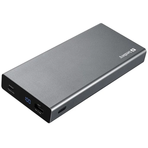 SANDBERG Hordozható akkumulátor, Powerbank USB-C PD 100W 20000 Sandberg