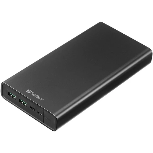 SANDBERG Hordozható akkumulátor, Powerbank USB-C PD 100W 38400 Sandberg
