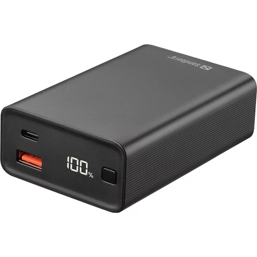 SANDBERG Hordozható akkumulátor, Travel powerbank 20000 PD65W Sandberg