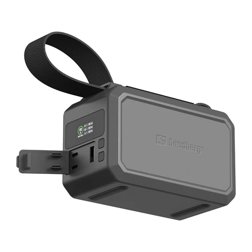 SANDBERG Hordozható akkumulátor, Survivor Powerbank 100W 40000 Sandberg