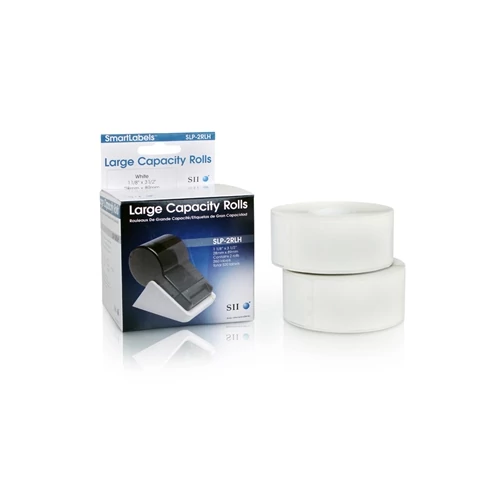 SLP-2RLH WHITE LABEL 28X89MM 260 LAB/ROLL 2 ROLL/BOX