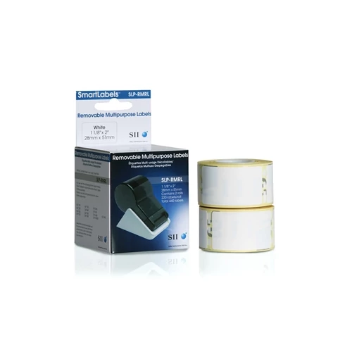 SLP-RMRL WHITE LABEL REMOVABLE 28X51MM 220 LAB/ROLL 2 ROLL/BOX