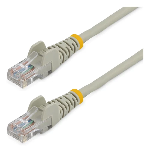 0.5M GRAY CAT5E PATCH CABLE SNAGLESS ETHERNET CABLE - UTP