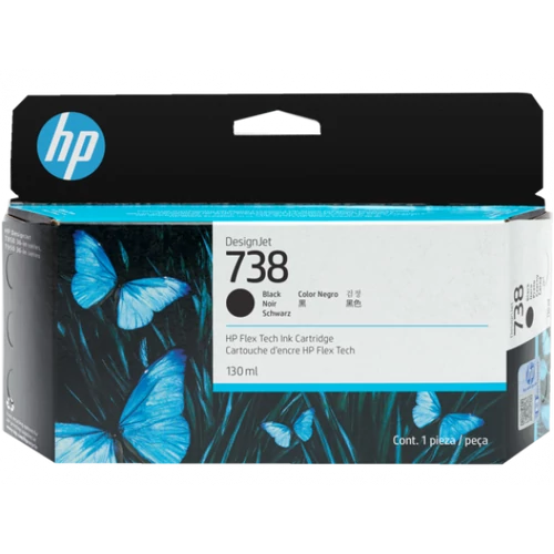 HP 498N4A Patron Black 130ml No.738 HP