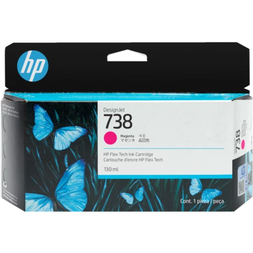 HP 498N6A Patron Magenta 130ml No.738 HP