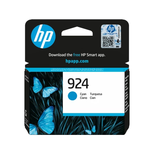 HP Patron 4K0U3NE  (HP No924) Officejet, ciánkék, 400 / oldal HP SUPPLY