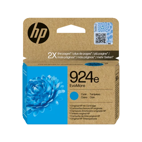 HP Patron 4K0U7NE (HP No924e) Officejet, ciánkék, 800 / oldal Evomore HP SUPPLY