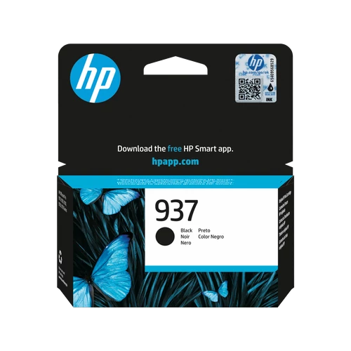 HP 4S6W5NE Tintapatron Black 1.450 oldal kapacitás No.937 HP