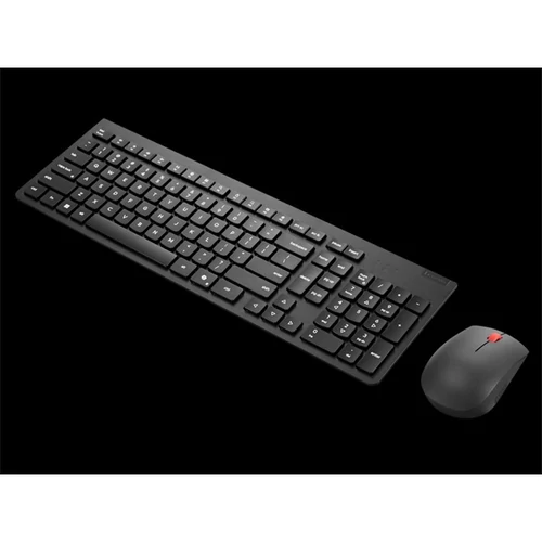 LENOVO Vezeték Nélküli Billentyűzet és egér - Essential Wireless Combo Keyboard & Mouse Gen2 Black - Magyar Lenovo