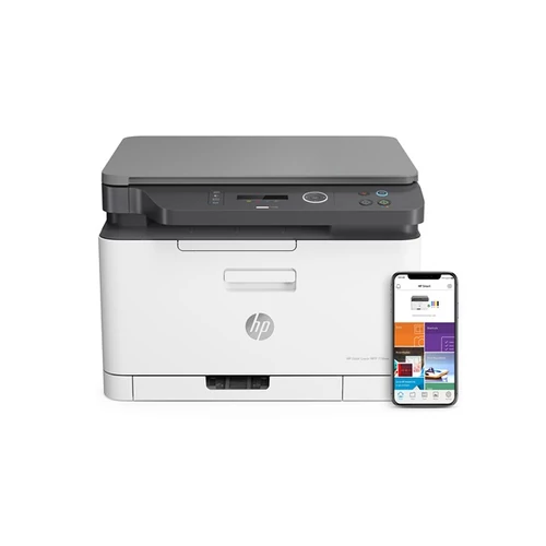 HP 3 in 1 színes MFP Color Laser 178nw 18 / 4ppm / 600x600dpi, 128MB, USB 2.0, Háló, WIFI