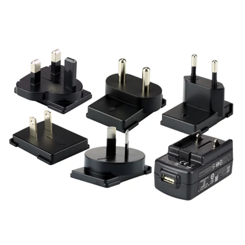 KIT 5V/2A PS 5 PLUGS EDA70 ROW