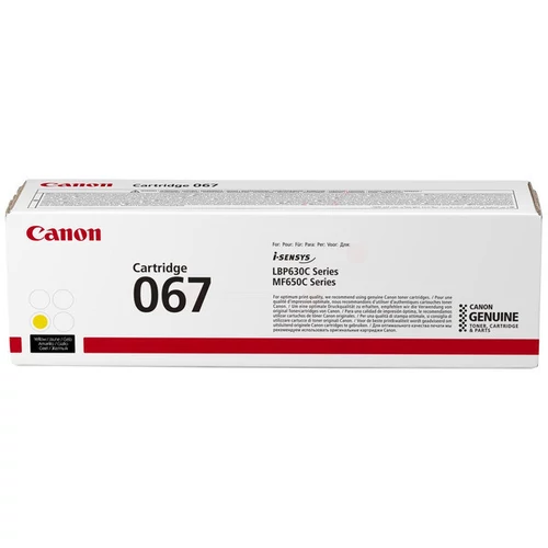 Canon CRG067 Toner Yellow 1.250 oldal kapacitás