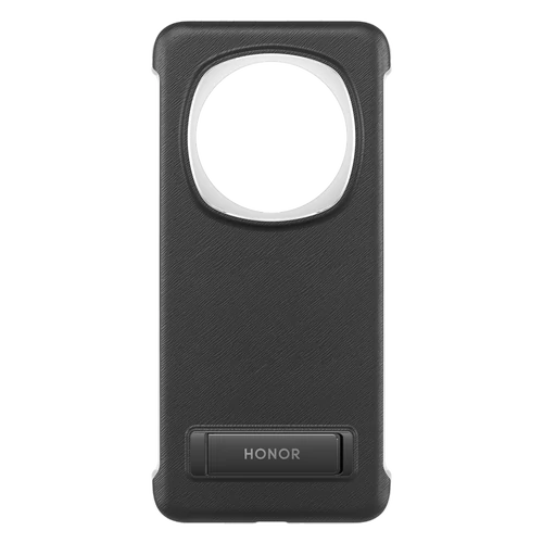 Honor magic 6 pro pu bracket case black