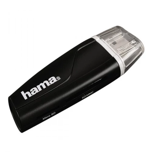 HAMA 54115, USB 2.0 Kártyaolvasó SDXC, Fekete