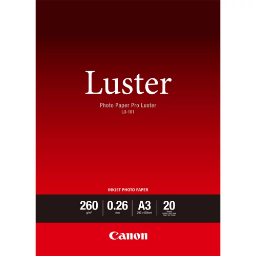Canon LU-101 260g A3 20db Fényes Fotópapír