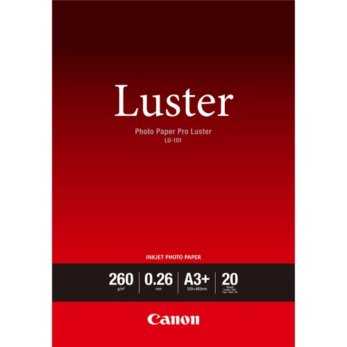 Canon LU-101 260g A3+ 20db Fényes Fotópapír