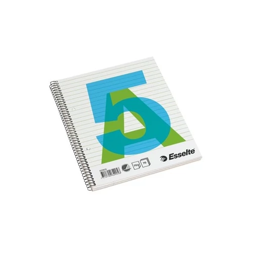 ESSELTE Spirálfüzet, A5, vonalas, 70 lap, ESSELTE